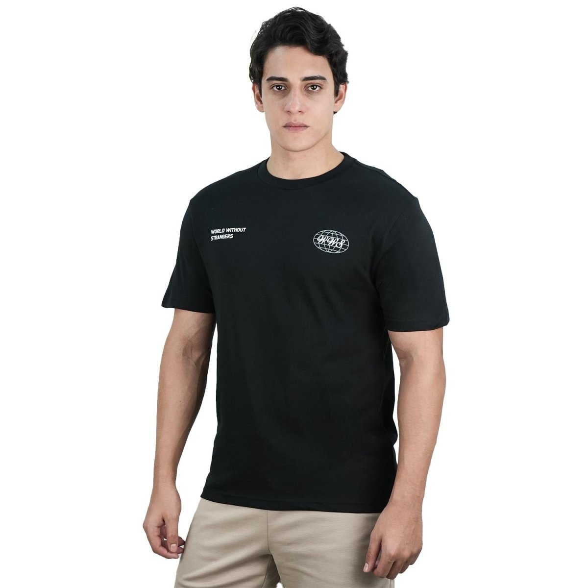 Men's Slim Fit Cotton Jersey Crew Neck Print Tee | Wws Graphic S - Shop Giordano
