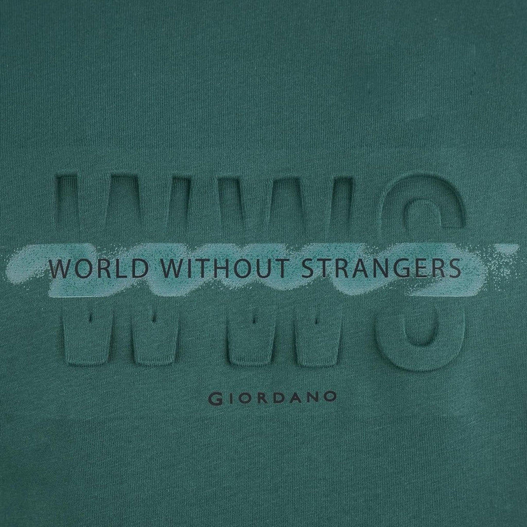 Men's Slim Fit Cotton Jersey Crew Neck Print Tee | Wws Graphic S - Shop Giordano