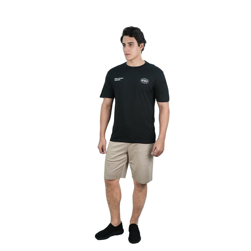 Men's Slim Fit Cotton Jersey Crew Neck Print Tee | Wws Graphic S - Shop Giordano