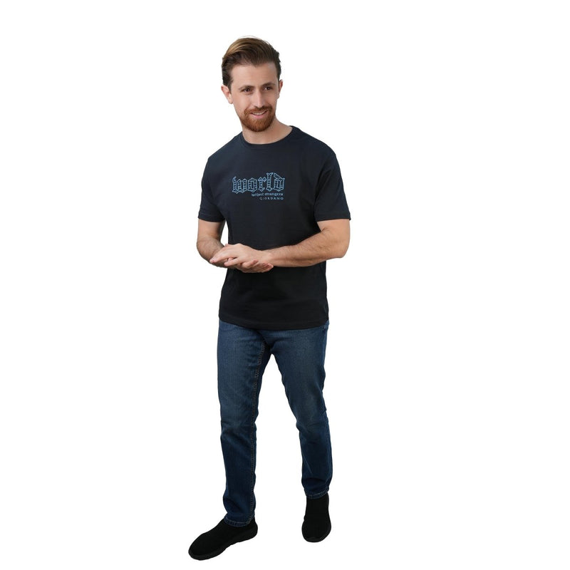 Giordano Men's Slim Fit Cotton Jersey Crew Neck Print Tee | Wws Graphic - first_variant_option_2 Premium Print Tee for Giordano