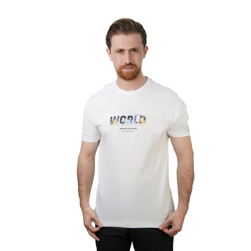 Giordano Men's Slim Fit Cotton Jersey Crew Neck Print Tee | Wws Graphic - first_variant_option_2 Premium Print Tee for Giordano