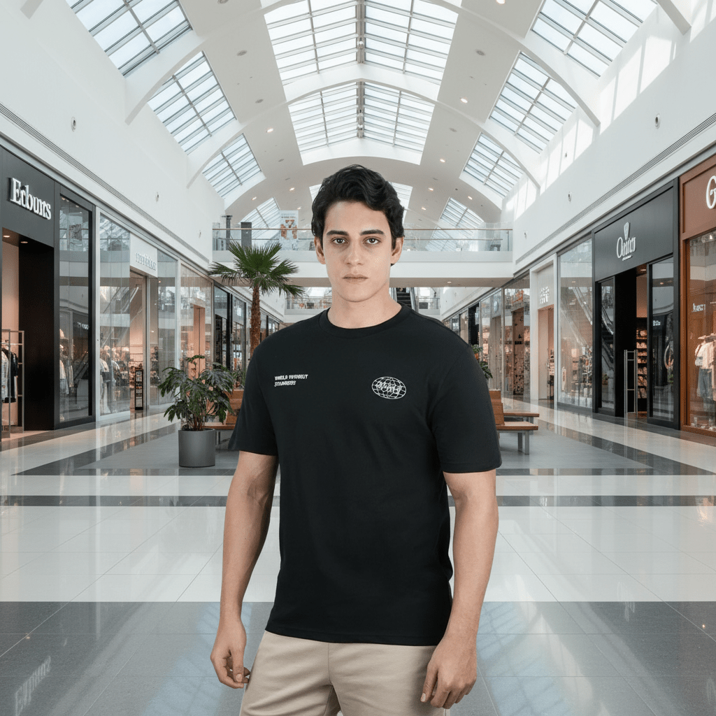 Men's Slim Fit Cotton Jersey Crew Neck Print Tee | Wws Graphic S - Shop Giordano