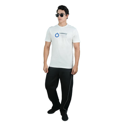 Men's Slim Fit Cotton Jersey Message Print Tee - Giordano
