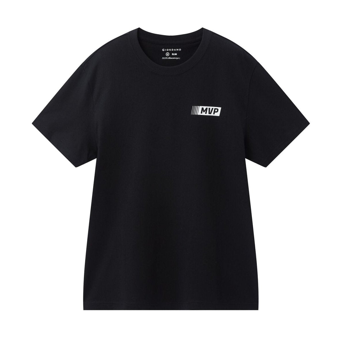 Men's Slim Fit Cotton Jersey Message Print Tee S - Shop Giordano