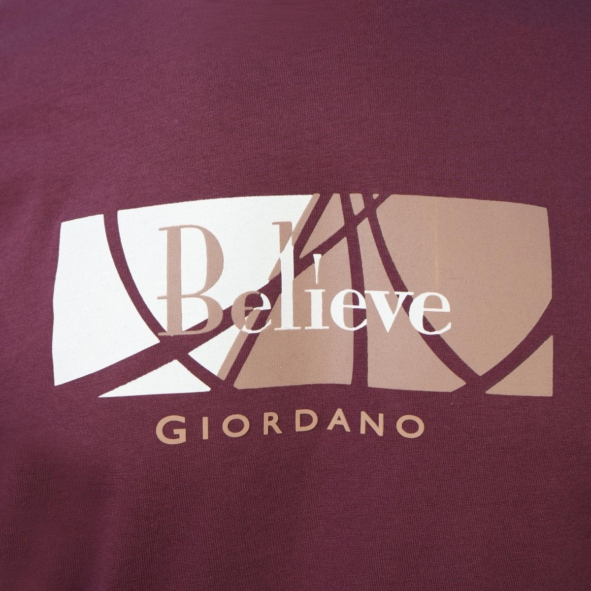 Men's Slim Fit Cotton Jersey Message Print Tee S - Shop Giordano