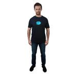 Men's Slim Fit Cotton Jersey Message Print Tee S - Shop Giordano