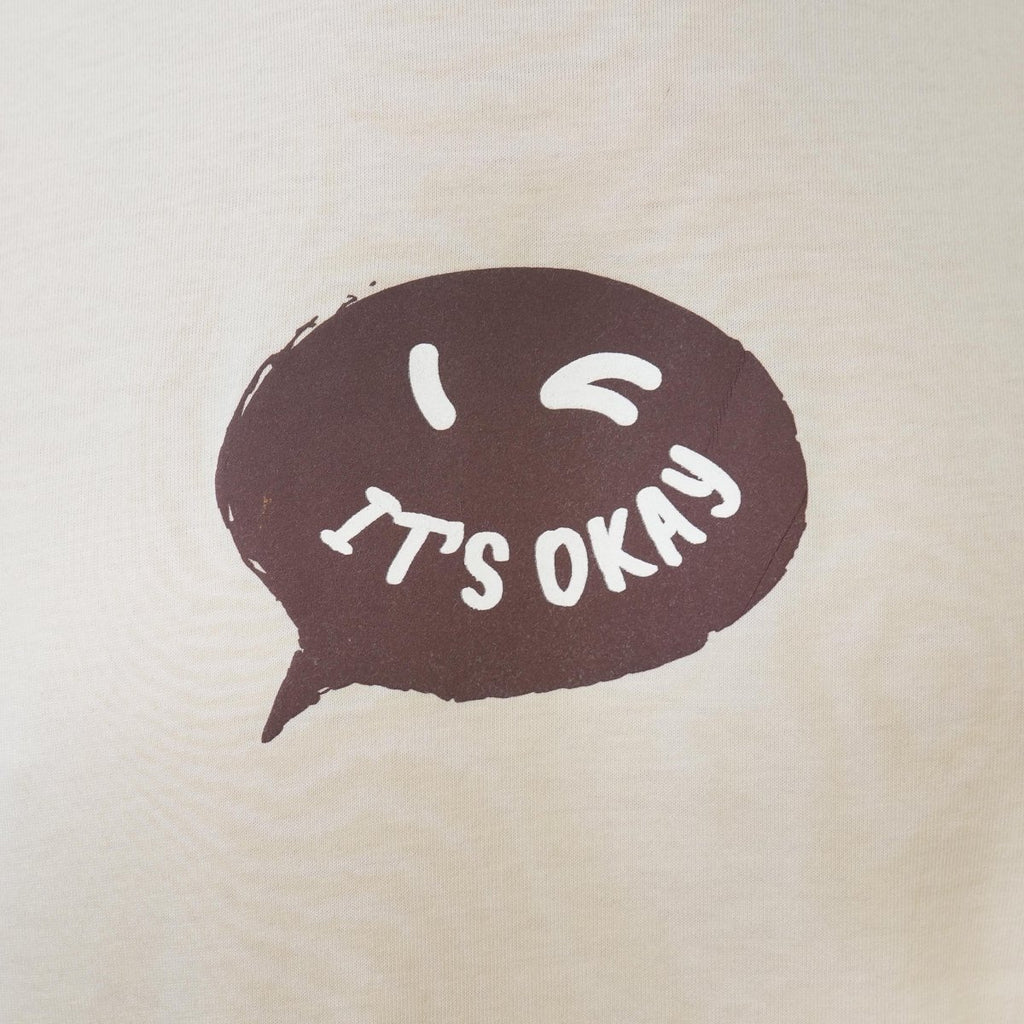 Men's Slim Fit Cotton Jersey Message Print Tee S - Shop Giordano