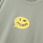 Men's Slim Fit Cotton Jersey Message Print Tee S - Shop Giordano