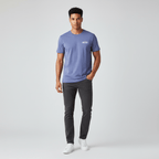 Men's Slim Fit Cotton Jersey Message Print Tee S - Shop Giordano