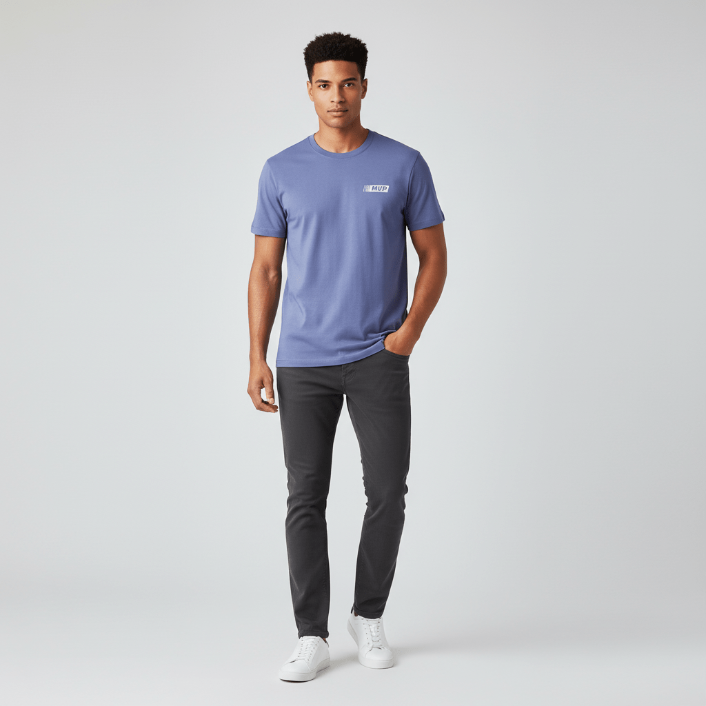 Men's Slim Fit Cotton Jersey Message Print Tee S - Shop Giordano