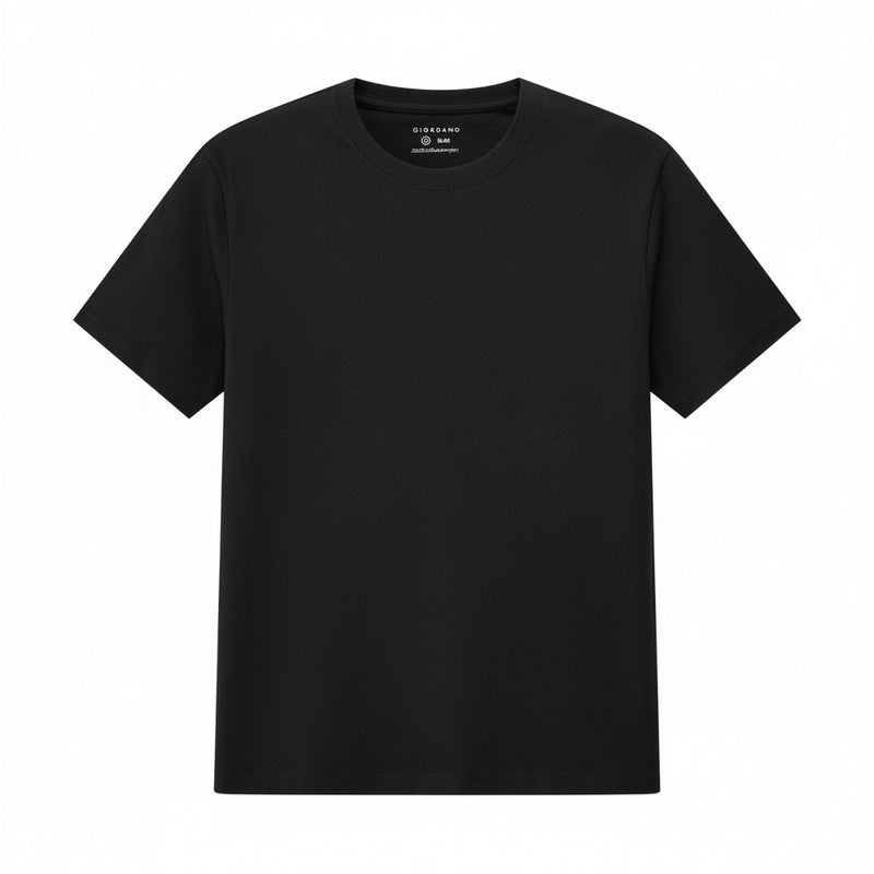 Men's Slim Fit Cotton Jersey Message Print Tee S - Shop Giordano