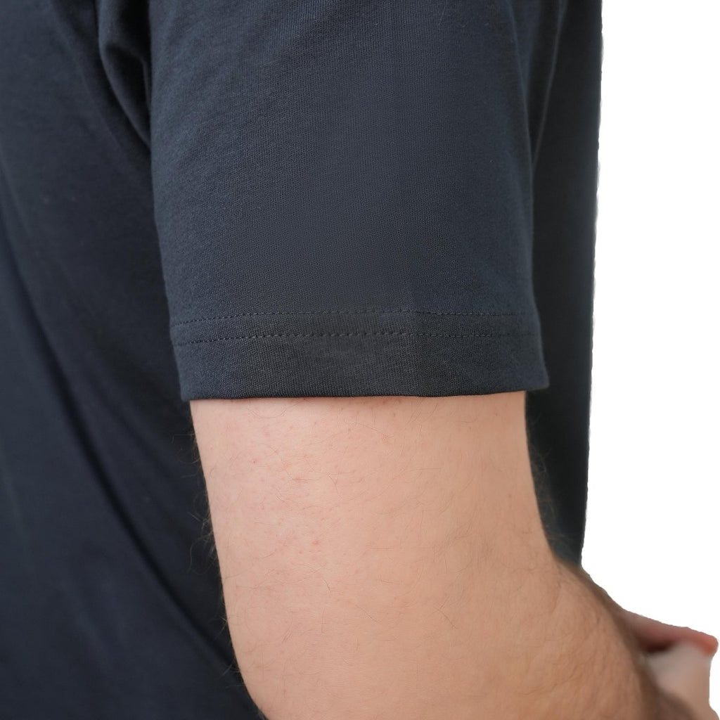 Men's Slim Fit Cotton Jersey Message Print Tee S - Shop Giordano