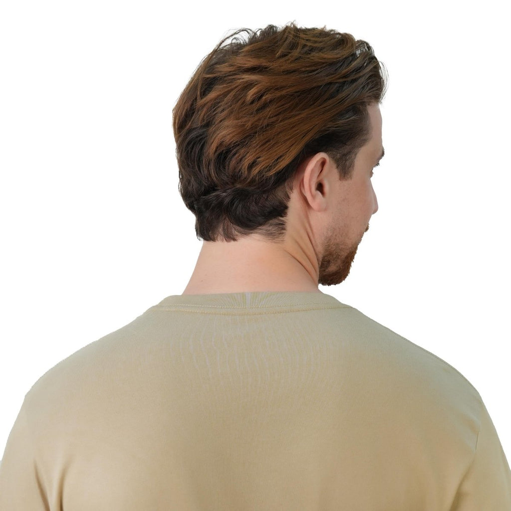 Men's Slim Fit Cotton Jersey Message Print Tee S - Shop Giordano