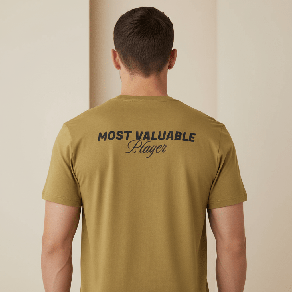 Giordano Men's Slim Fit Cotton Jersey Message Print Tee - first_variant_option_2 Premium Print Tee for Giordano