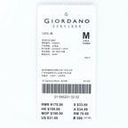 Giordano Men's Slim Fit Cotton Jersey Signature Print Tee - Premium Print Tee