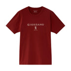 Giordano Men's Slim Fit Cotton Jersey Signature Print Tee - Premium Print Tee