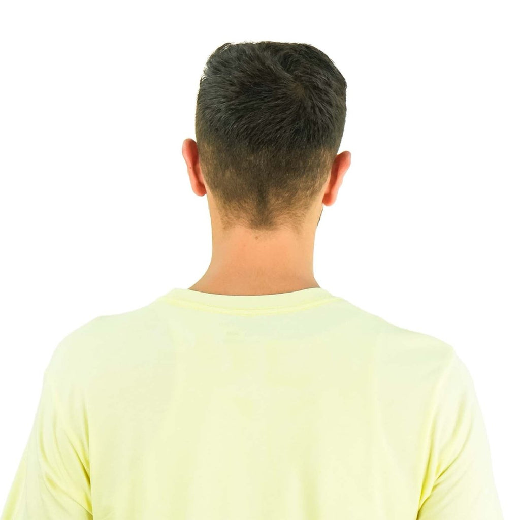 Men's Slim Fit Cotton Jersey Signature Print Tee S - Shop Giordano
