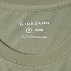 Men's Slim Fit Cotton Jersey Signature Print Tee S - Shop Giordano