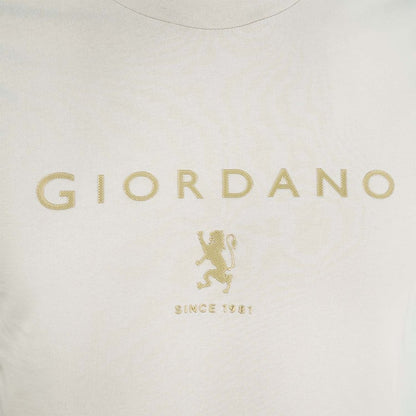 Men's Slim Fit Cotton Jersey Signature Print Tee - Giordano