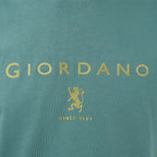 Men's Slim Fit Cotton Jersey Signature Print Tee S - Shop Giordano