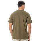 Giordano Men's Slim Fit Cotton Jersey Signature Print Tee - Premium Print Tee