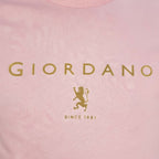 Men's Slim Fit Cotton Jersey Signature Print Tee S - Shop Giordano