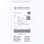 Giordano Men's Slim Fit Cotton Jersey Signature Print Tee - Premium Print Tee
