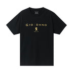Giordano Men's Slim Fit Cotton Jersey Signature Print Tee - Premium Print Tee