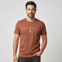 Men's Slim Fit Cotton Jersey Signature Print Tee S - Shop Giordano