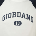 Giordano Men's Slim Fit Cotton Jersey Tee | Signature Print & Comfort - Premium Print Tee