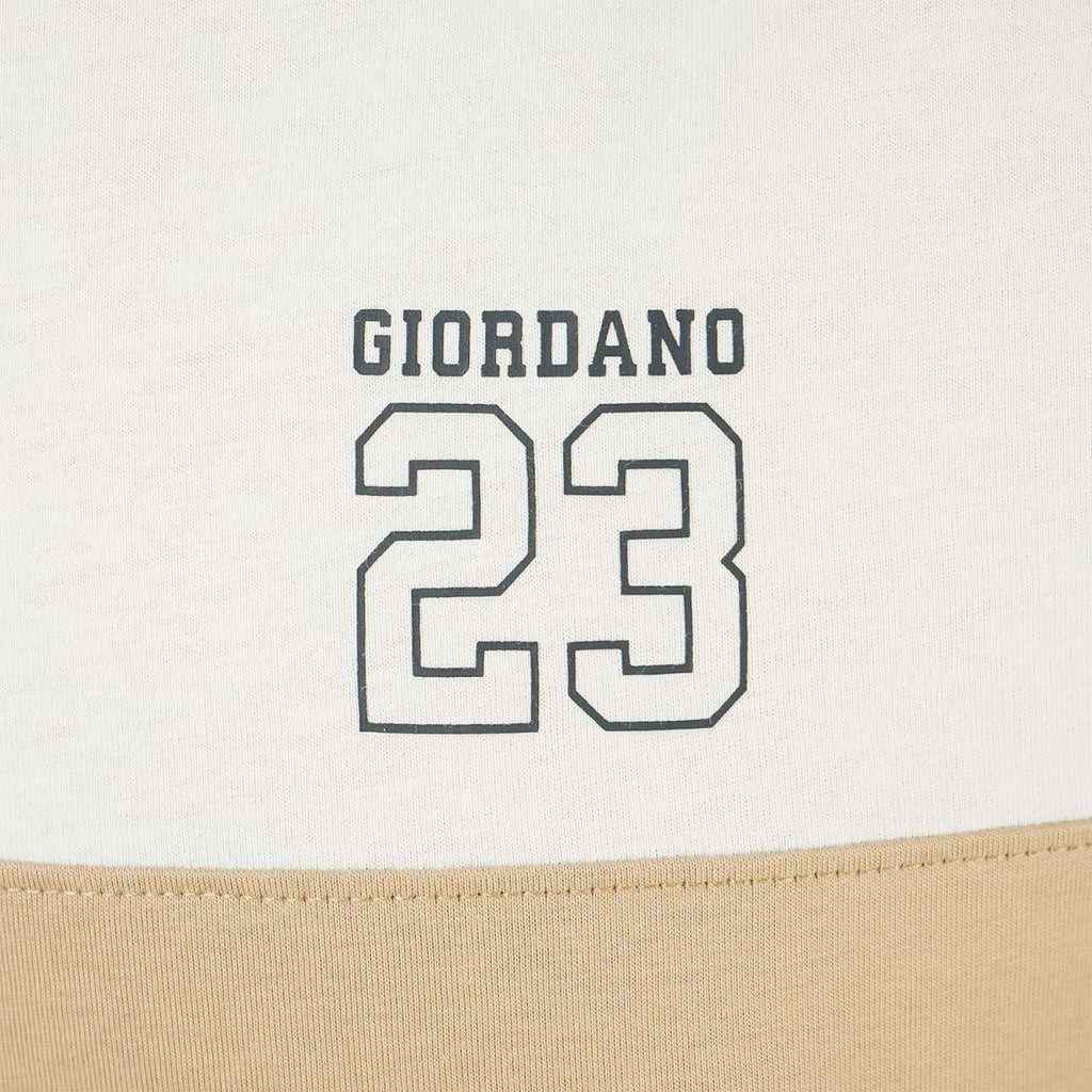 Men's Slim Fit Cotton Jersey Tee | Signature Print & Comfort S - Shop Giordano