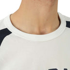 Giordano Men's Slim Fit Cotton Jersey Tee | Signature Print & Comfort - Premium Print Tee