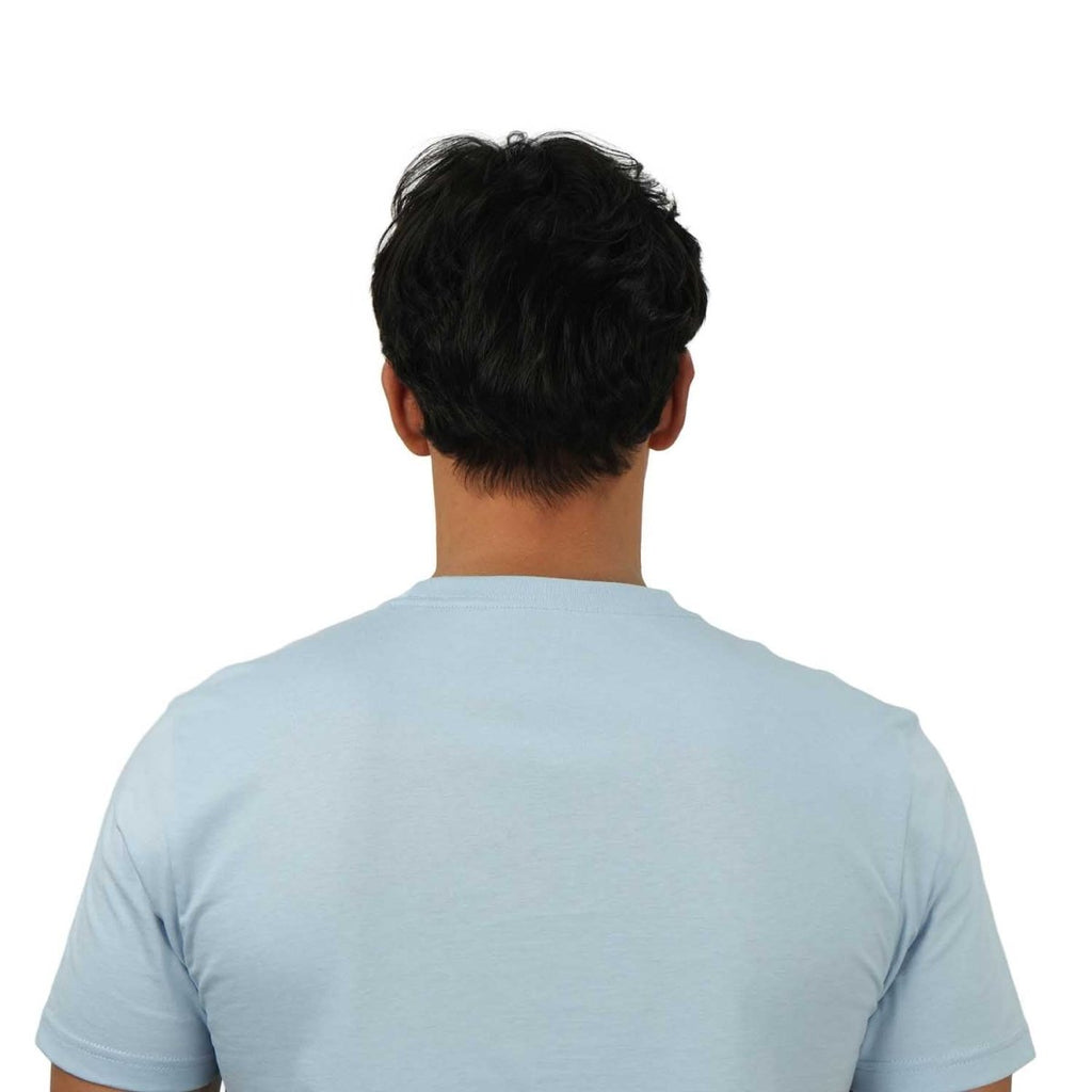 Giordano Men's Slim Fit Cotton Jersey Tee | Signature Print & Comfort - Premium Print Tee