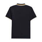 Men's Slim Fit Cotton Polo With Sailboat Embroidery XS - Shop Giordano