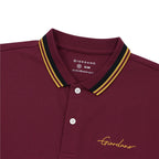 Men's Slim Fit Cotton Polo With Sailboat Embroidery XS - Shop Giordano