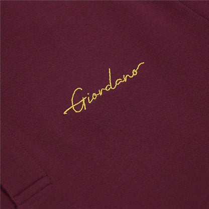 Men's Slim Fit Cotton Polo Shirt With Sailboat Embroidery - Giordano