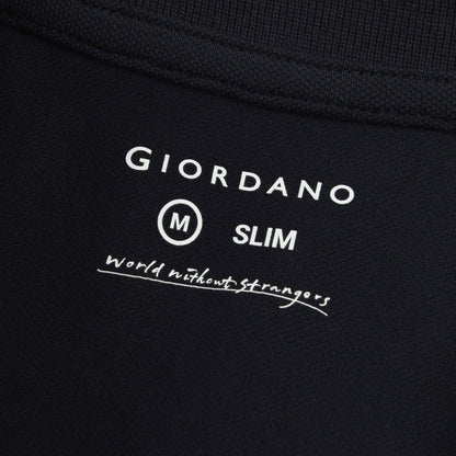 Men's Slim Fit Cotton Polo Shirt With Sailboat Embroidery - Giordano