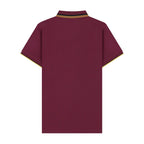 Men's Slim Fit Cotton Polo With Sailboat Embroidery XS - Shop Giordano