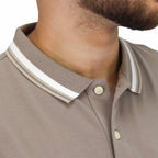 Men's Slim Fit Cotton Polo Shirt With Sailboat Embroidery XS - Shop Giordano