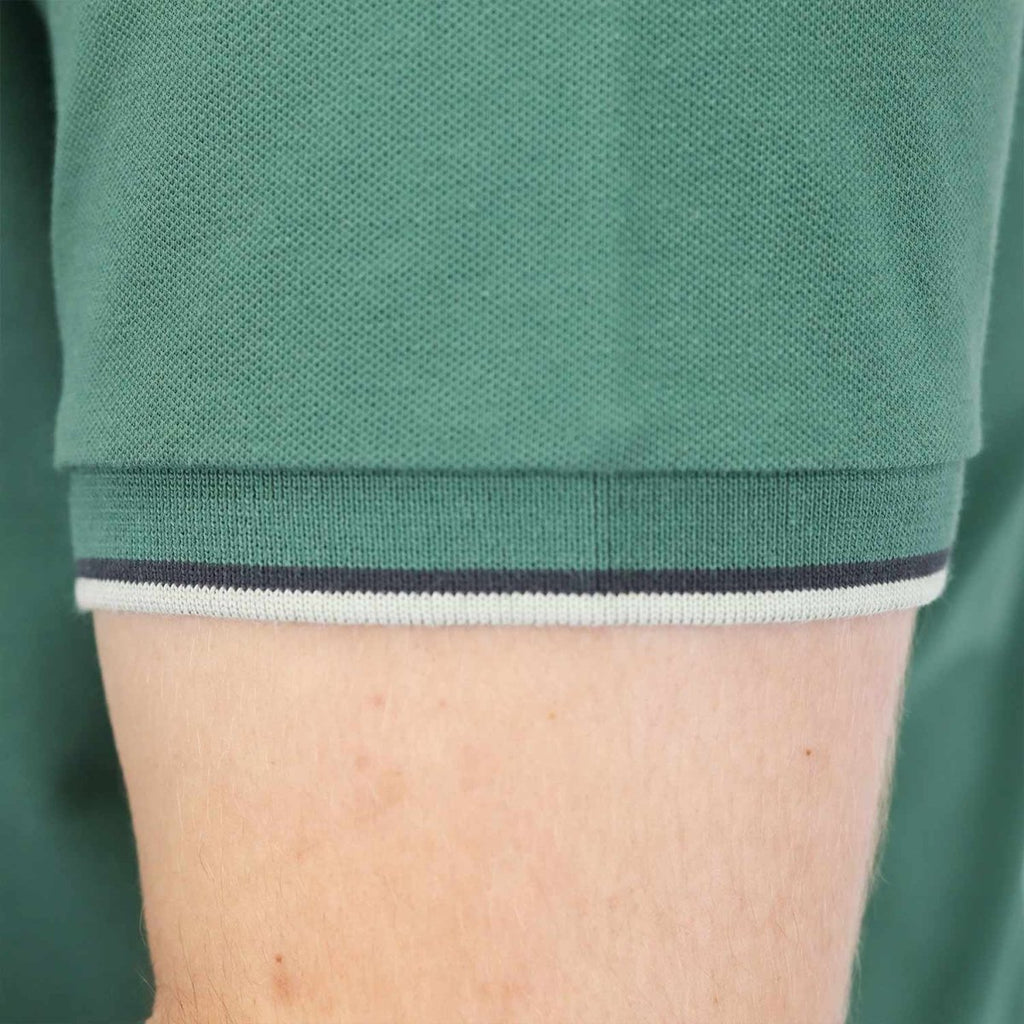 Men's Slim Fit Cotton Polo Shirt With Sailboat Embroidery XS - Shop Giordano