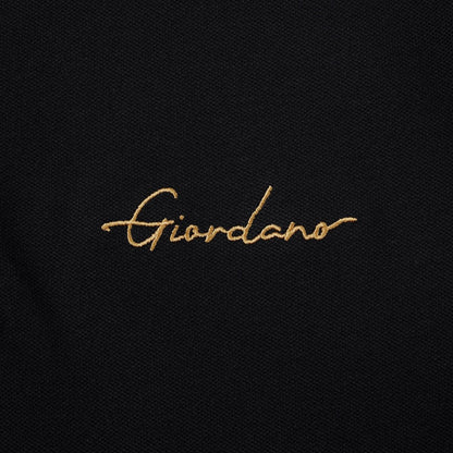 Men's Slim Fit Cotton Polo Shirt With Sailboat Embroidery - Giordano