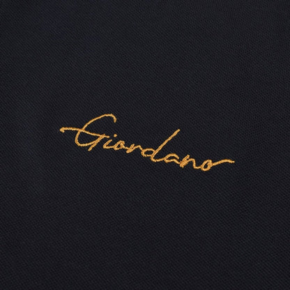 Men's Slim Fit Cotton Polo Shirt With Sailboat Embroidery - Giordano