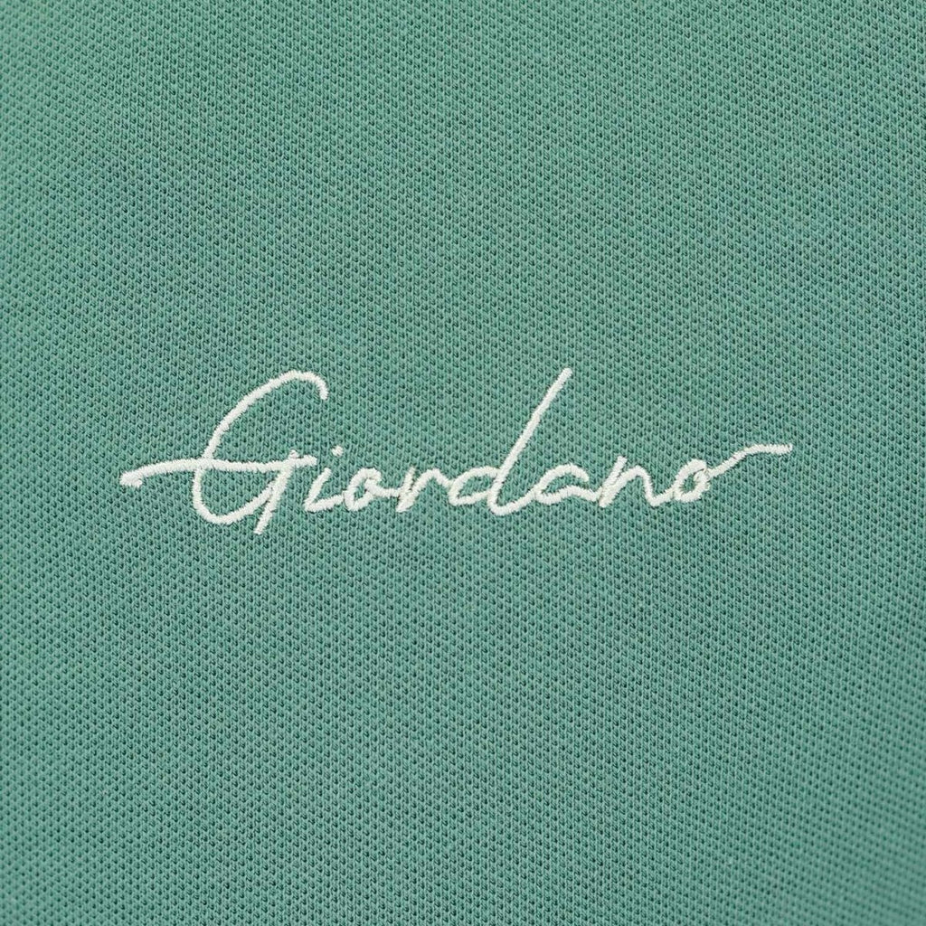 Men's Slim Fit Cotton Polo Shirt With Sailboat Embroidery XS - Shop Giordano