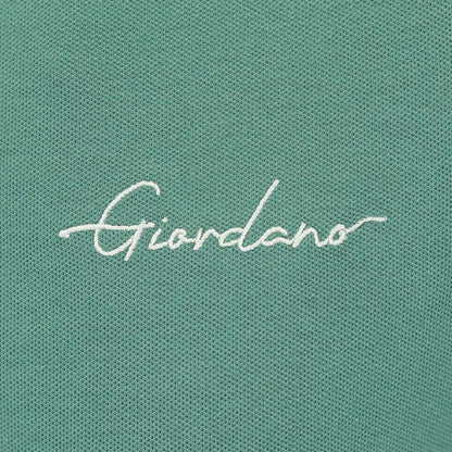 Men's Slim Fit Cotton Polo Shirt With Sailboat Embroidery - Giordano