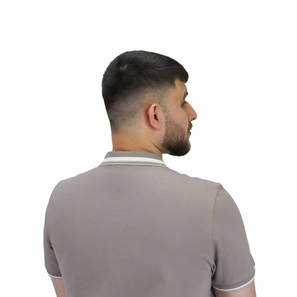 Men's Slim Fit Cotton Polo Shirt With Sailboat Embroidery XS - Shop Giordano