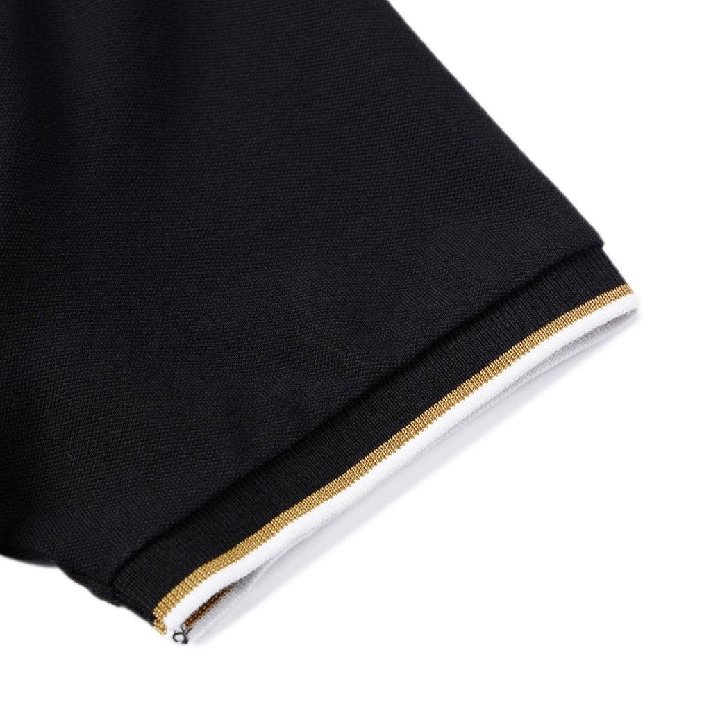 Men's Slim Fit Cotton Polo Shirt With Sailboat Embroidery XS - Shop Giordano