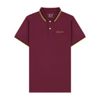 Men's Slim Fit Cotton Polo With Sailboat Embroidery XS - Shop Giordano