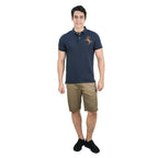 Men's Slim Fit Cotton Short Sleeve Napoleon Polo S - Shop Giordano