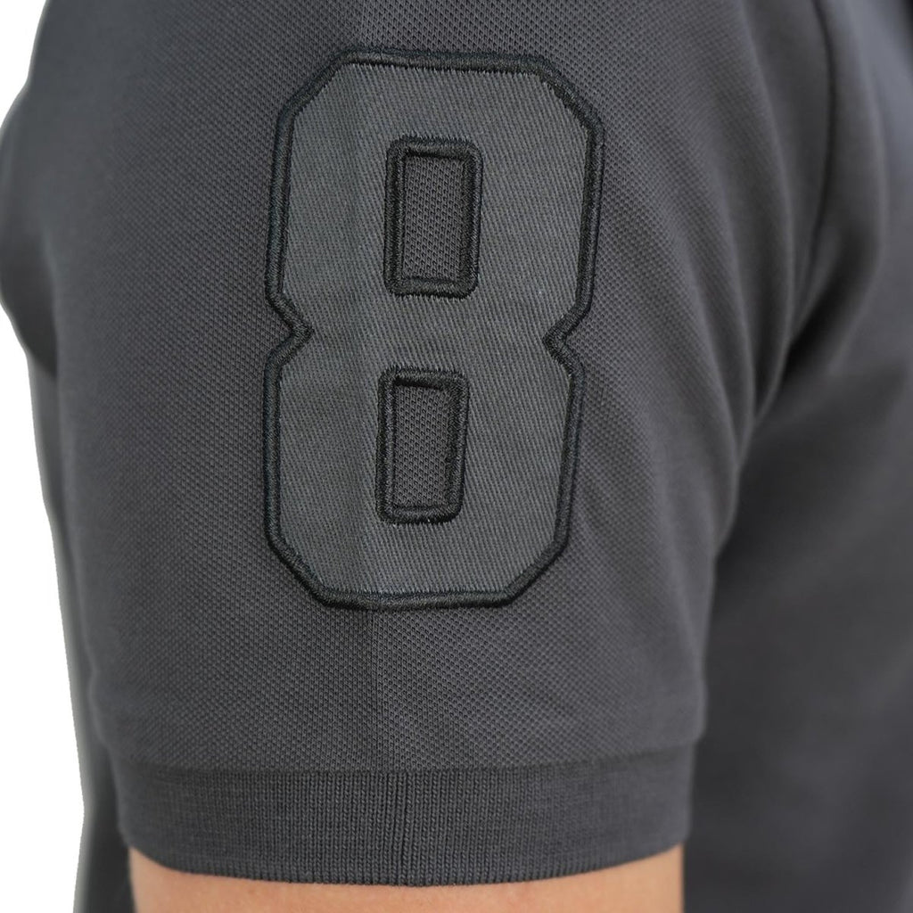 Men's Slim Fit Cotton Short Sleeve Napoleon Polo S - Shop Giordano