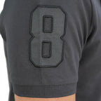 Men's Slim Fit Cotton Short Sleeve Napoleon Polo S - Shop Giordano